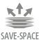 • More space in cupboard (Save-space)