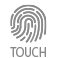• Touch control.