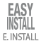 • Easy installation system for Island hoods.