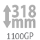 &bull; גובה מינימלי לתקרה טכנית 318 מ