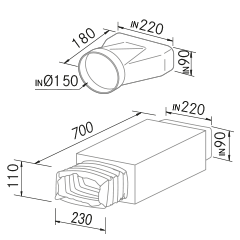 Adaptateur plate-ronde + Airsoft 2 included