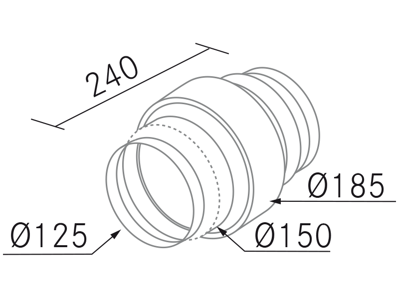 Range Hoods - Separador de condensación de agua - Technical design