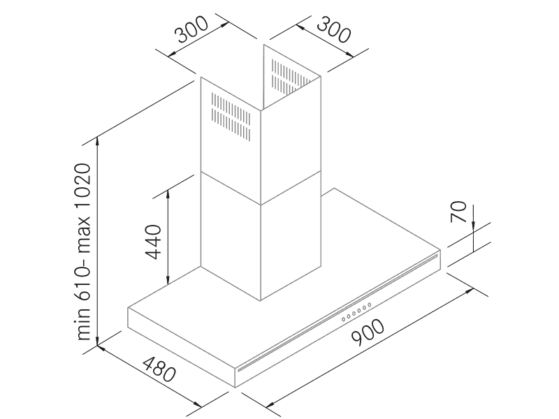 Range Hoods - Stream - Technical design