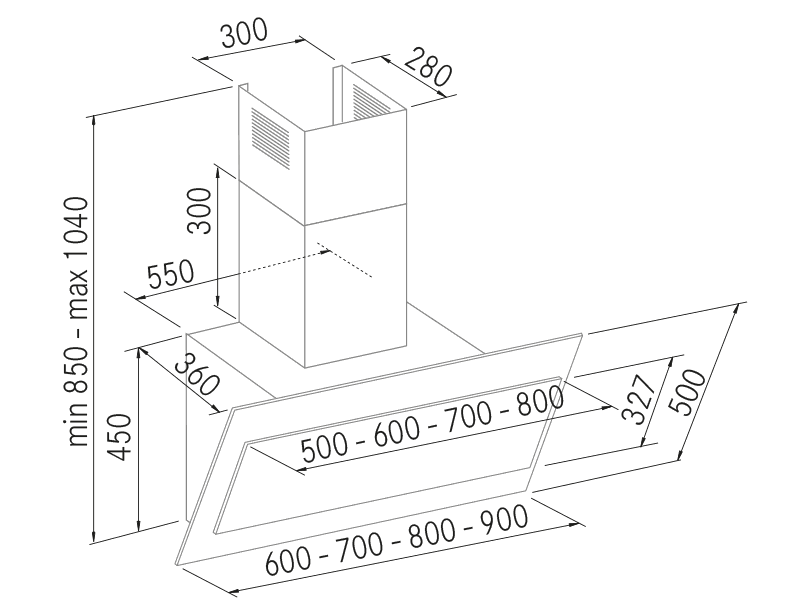 Range Hoods - Limit - Technical design