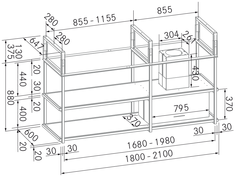 Range Hoods - iCustom - Technical design