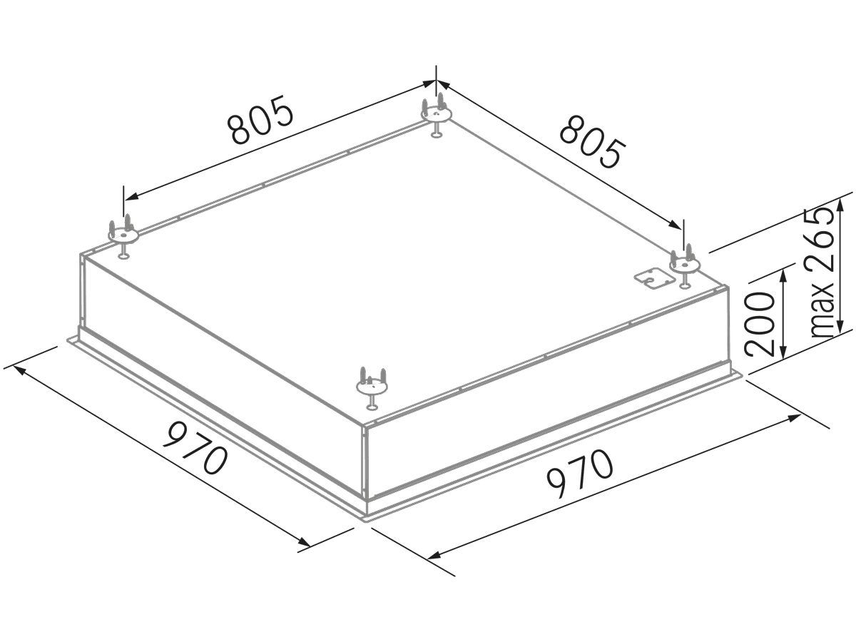 Range Hoods - Bruc-R - Technical design