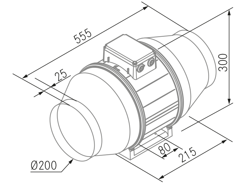 Range Hoods - Intermedio - IL2200EC - Technical design