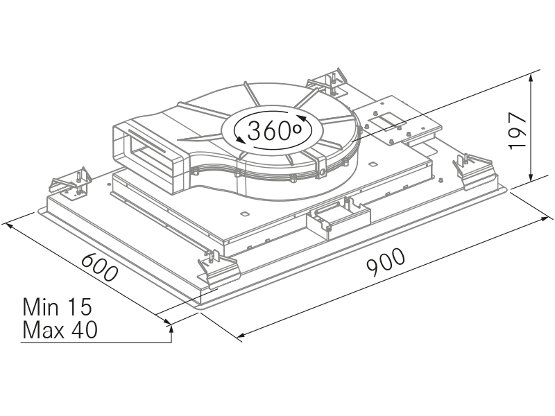 Range Hoods - Astro - Technical design