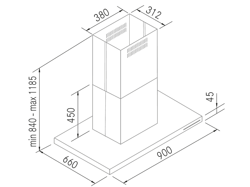 Range Hoods - Q-Fine - Technical design