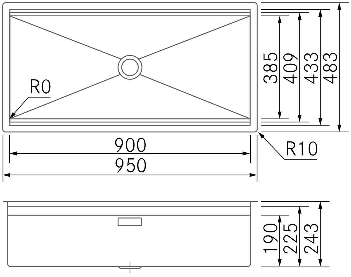 Sinks - Layer 90 - Technical design