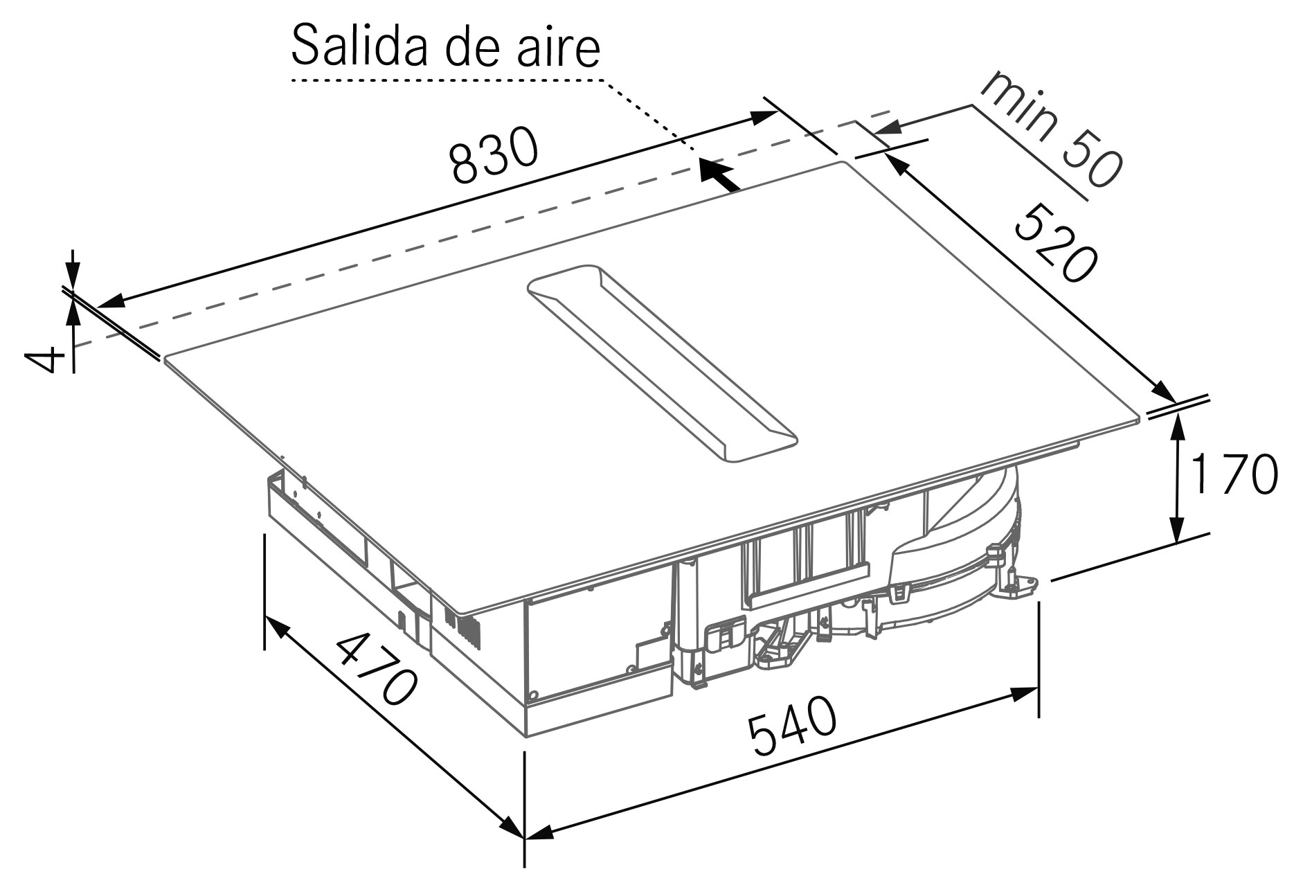 Range Hoods - Flow nexo - Technical design